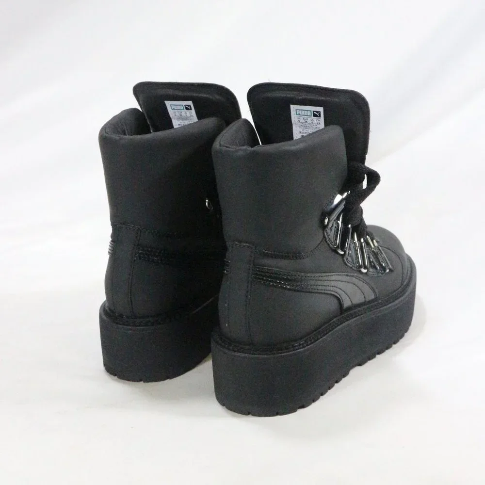 PUMA x Rihanna FENTY Sneaker Boots in Black Sz 6 US Women - Picture 4 of 8